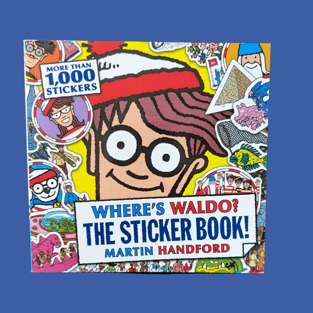 10/$25 Where’s Waldo? The Sticker Book! (More Than 1,000 Stickers!)